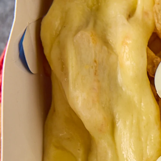 Queso derretido de Los Super